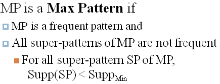 Close and Max Patterns